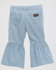 Wrangler Print Ruffle Flare Jean Girl's 112375231