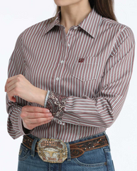 Cinch Button Up L/S Shirt Women's MSW9164263