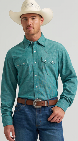 Wrangler Cody Johnson Snap Up L/S Shirt Men's