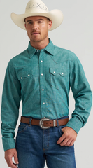 Wrangler Cody Johnson Snap Up L/S Shirt Men's