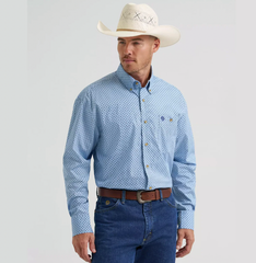 Wrangler George Strait Button Up L/S Shirt Men's