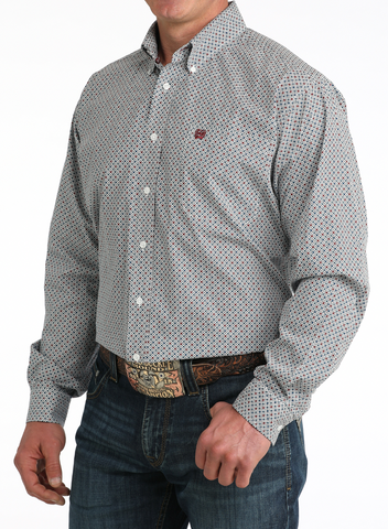 Cinch Button Up L/S Shirt Men's