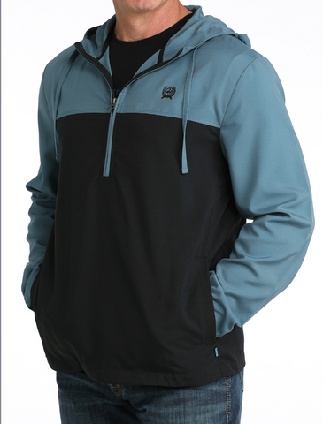 Cinch Men's 1/4 Zip hooded pull-over