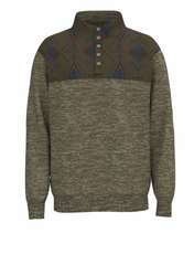 Hooey 1/4 Snap Button Pullover Sweater Men's