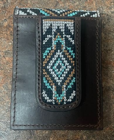 Circle SH Money Clip Mens