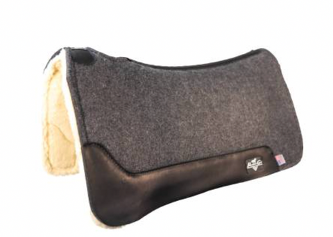 Professional's Choice Close Contact Cowboy Fleece Air Ride Saddle Pad CFRCCD