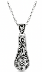 Montana Silversmiths Necklace Star Flower Dangle