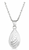 Montana Silversmiths Necklace Teardrop Swirl