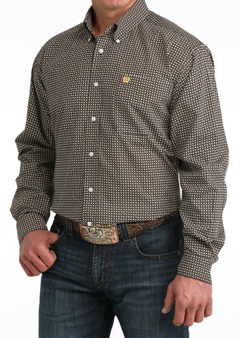 Cinch Button Up L/S Shirt Men's
