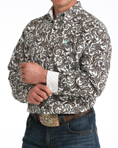 Cinch Button Up L/S Shirt Men's