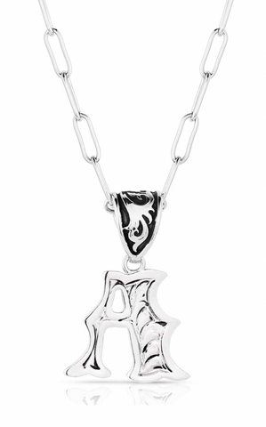 Montana Silversmiths Necklace Engraved Initial