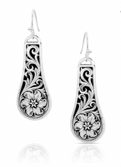 Montana Silversmiths Earrings Star Flower Dangle