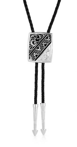Montana Silversmiths Bolo Tie Southwest Silver