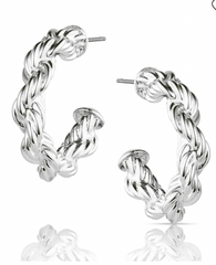Montana Silversmiths Earrings Plaited Rope