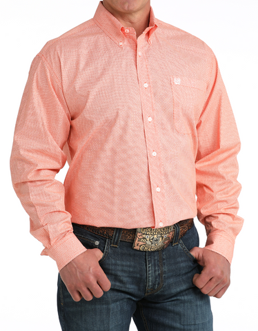 Cinch Button Up L/S Shirt Men's