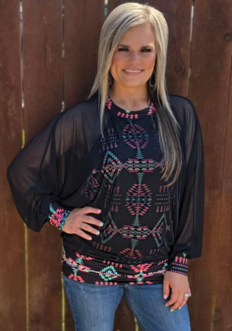 Sterling Kreek Lucky To Have You Top Women's