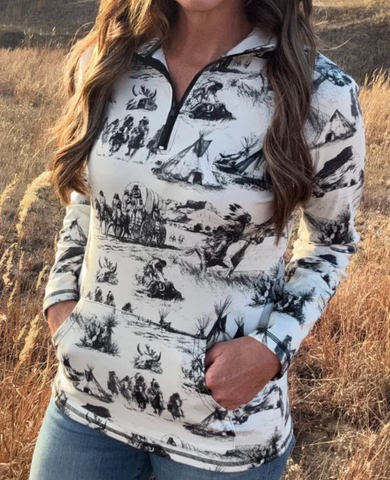 Sterling Kreek Spirt Of The Plains Pullover Women's