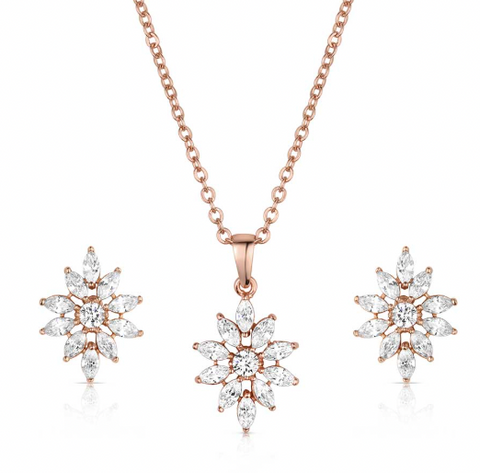 Montana Silversmiths Jewlery Set Crimson Sun