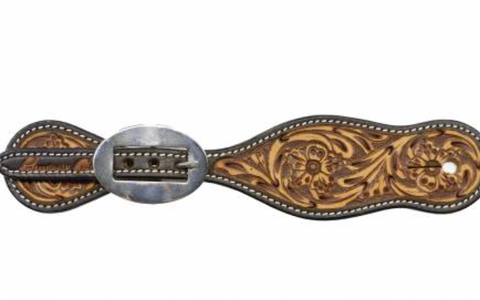 Professional's Choice Sanded Floral Spur Strap Women's 3P9052