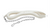 Weaver Flat Cotton Lunge Line 1" x 27 with Chain 35-4015