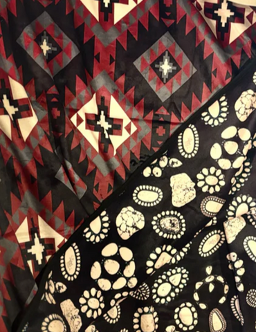 Sterling Kreek Christmas At The Ranch Blanket