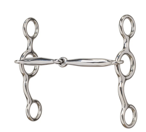 Weaver All Purpose Bit with 5" Sweet Iron Smooth Snaffle Mouth 25-1888