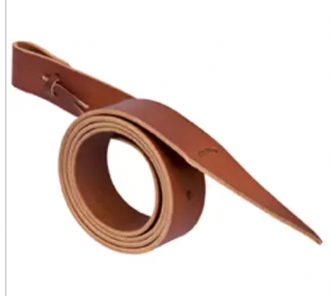 Weaver Latigo Leather with Holes Rich Brown - 1 3/4" x 72" 40-0959