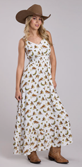 Roper Maxi Printed Dress Women's