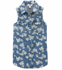 Wrangler Denim Snap Up L/S Shirt Girl's