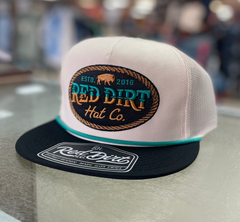 Red Dirt Hat Co Tan/Blk Ball Cap