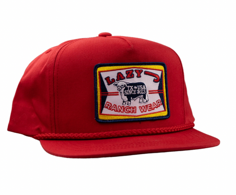 Lazy J Feed Wagon Classic Rope Trucker Ball Cap