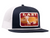 Lazy J Navy/White Wildfire Classic Rope Tucker Ball Cap