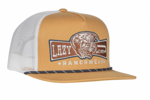 Lazy J Ranch Mustard & White Diamond Banner Classic Rope