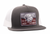 Lazy J Ranch Grey & White Red Rock Classic Five Panel Trucker