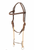 Loomis Browband Headstall and Draw Gag Bit with Twisted Wire HBLG21