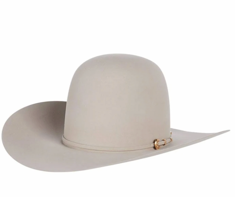 American Hat Open Crown Silver Belly 100x Felt Hat