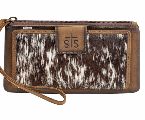 STS Ranchwear Cowhide Haley Wallet STS61776