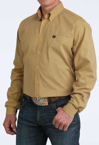 Cinch Button Up L/S Shirt Men's
