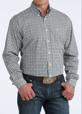 Cinch Button Up L/S Shirt Men's