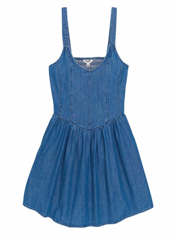 Wrangler Denim Drop Waist Dress Women's