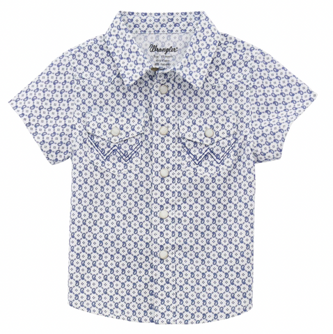 Wrangler Pearl Snap S/S Shirt Infant