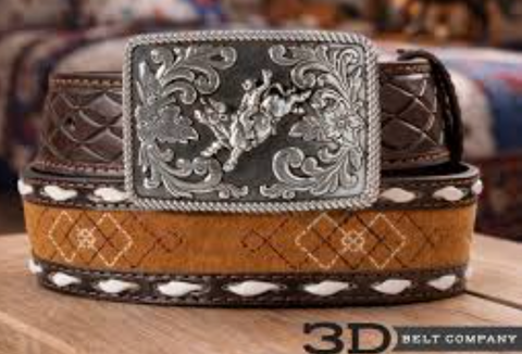 3D Belt Company Buck Stitch Belt Kid's