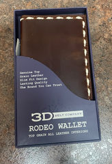 3D Belt Company Buck Stitch Rodeo Wallet