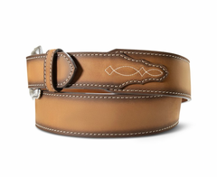 Ariat Brown Leather Belt Men's