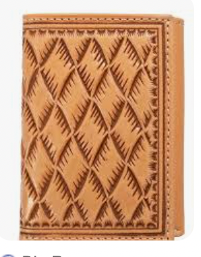 Nocona Tri-Fold Wallet Men's
