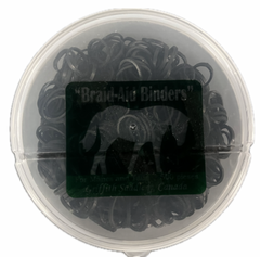 Ger Ryan Braid Aid Binders Black Elastics