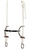 Weaver Gag Bridle Smooth Sweet Iron Snaffle Sliding Bit 30-0562