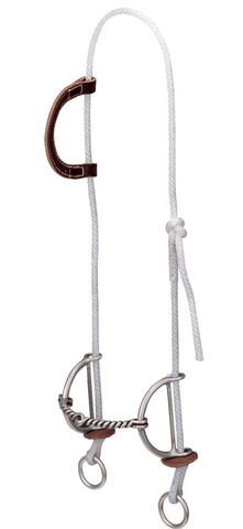 Weaver Gag Bridle Twisted Mouth Sliding Bit 30-0642