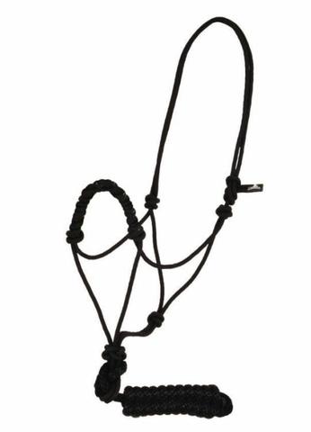 Ger Ryan Braided Nose Rope Halter w/lead 16-160