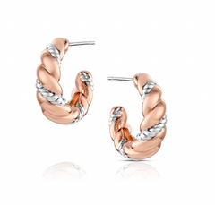Montana Silver Earrings Draped In Light Hoop